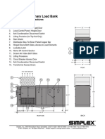 Saturn-HV Stationary Load Bank: Dimensions and Key Features