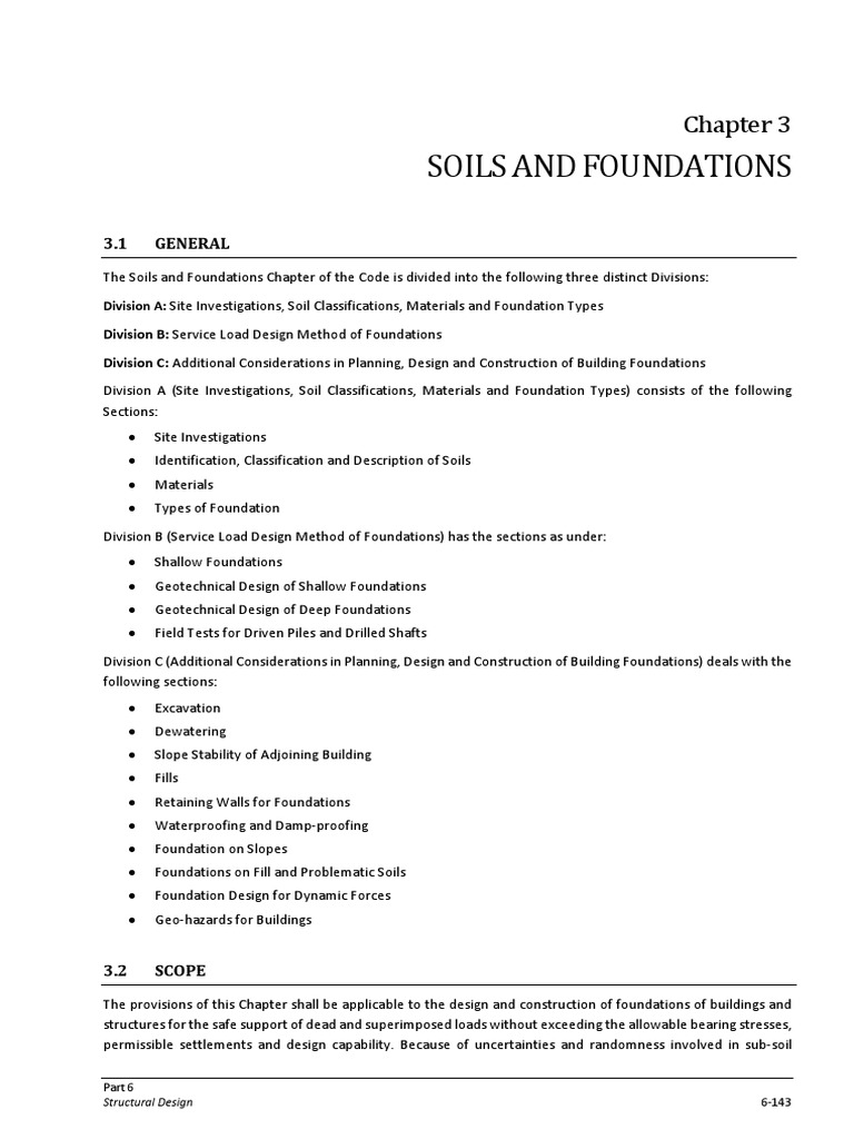 Soils and Foundations Design Guidelines | PDF | Deep Foundation ...