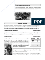 Domaines de Magie PDF