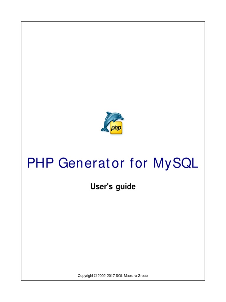 My PHP Generator PDF Php My Sql