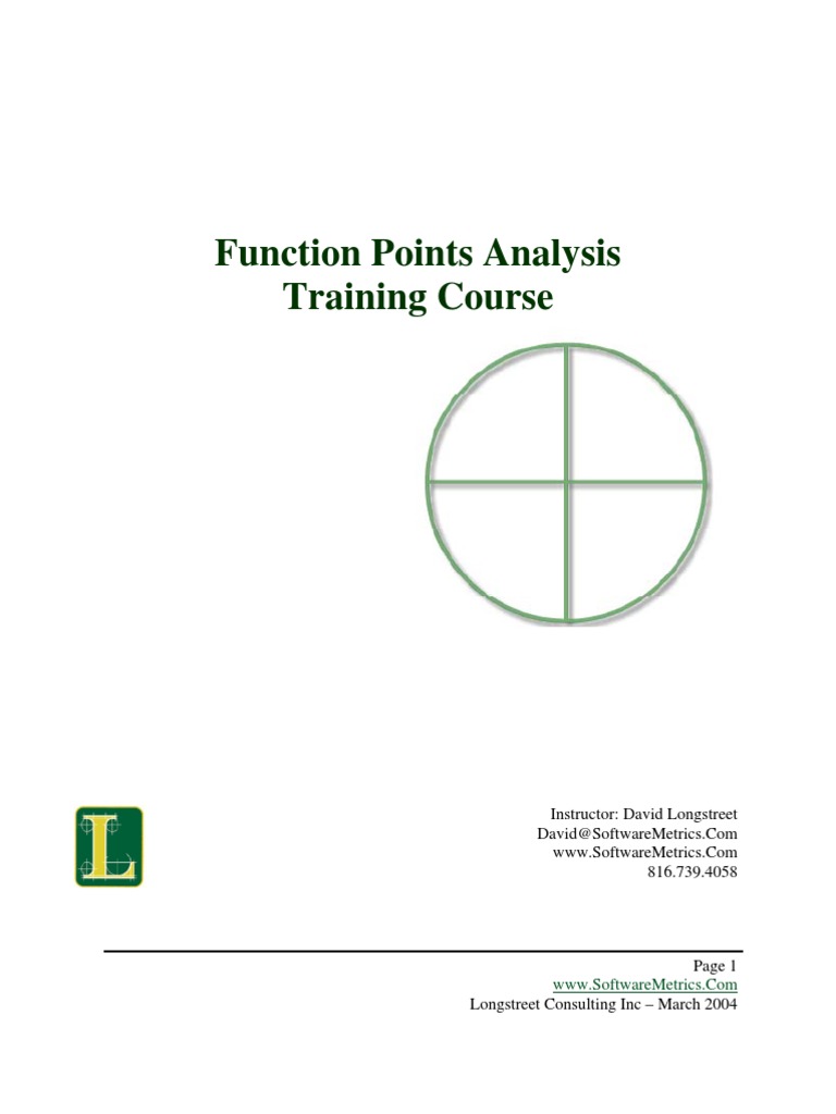 Function Point Tutorial | PDF | Component Object Model | Software ...