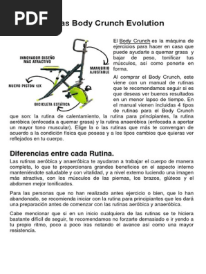 Las 4 mejores rutinas para Total Crunch - Guía Fitness