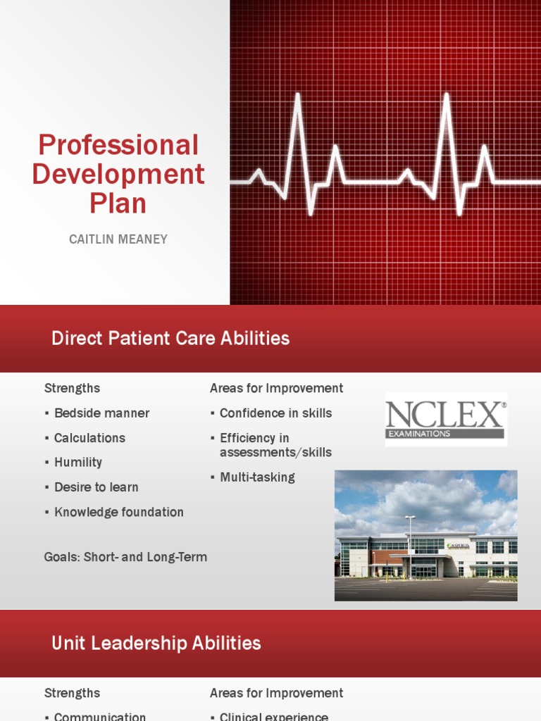 Professional Development Plan | PDF | Nursing | Emergency Department