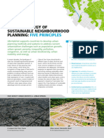 A New Strategy of Sustainable Neighbourhood Planning Five Principles