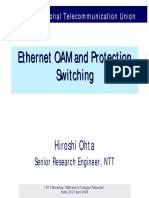 Carrier Ethernet OAM and Protection Switching Standards