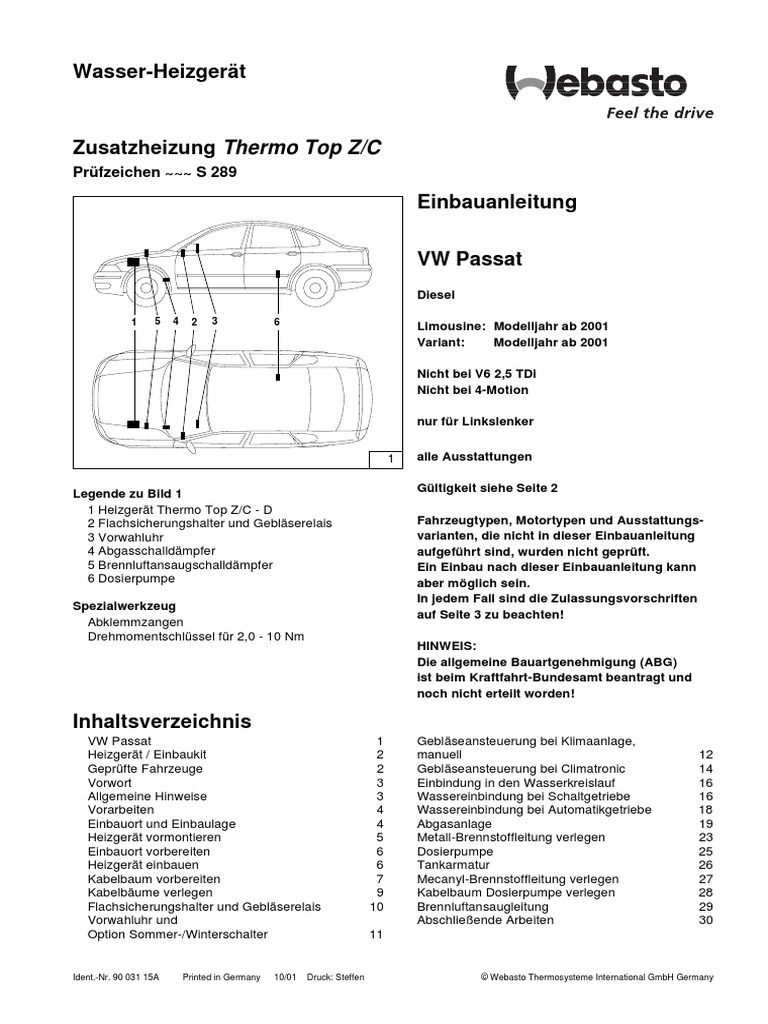 Schaltplan Klimaanlage Passat 3b
