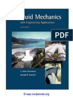 Fluid Mechanics With Engineering Applications by Franzini 10th. Edition PDF