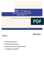 MABC-2: evaluación movimiento niños