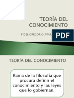 1. Teoría Del Conocimiento - 1