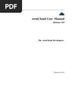 Own Cloud User Manual