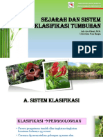 Sejarah Dan Sistem Klasifikasi Tumbuhan