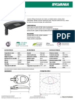 Luz LED calle 90W duradera iluminación pública ahorro energía