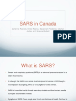 HMKN 105 Presentation - Sars in Canada