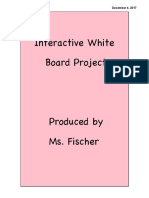 Interactive White Board Project: IWB December 4, 2017