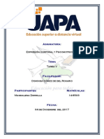 Tarea V Expresión Corporal