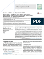 Japanese Guidelines for Allergic Rhinitis 2017