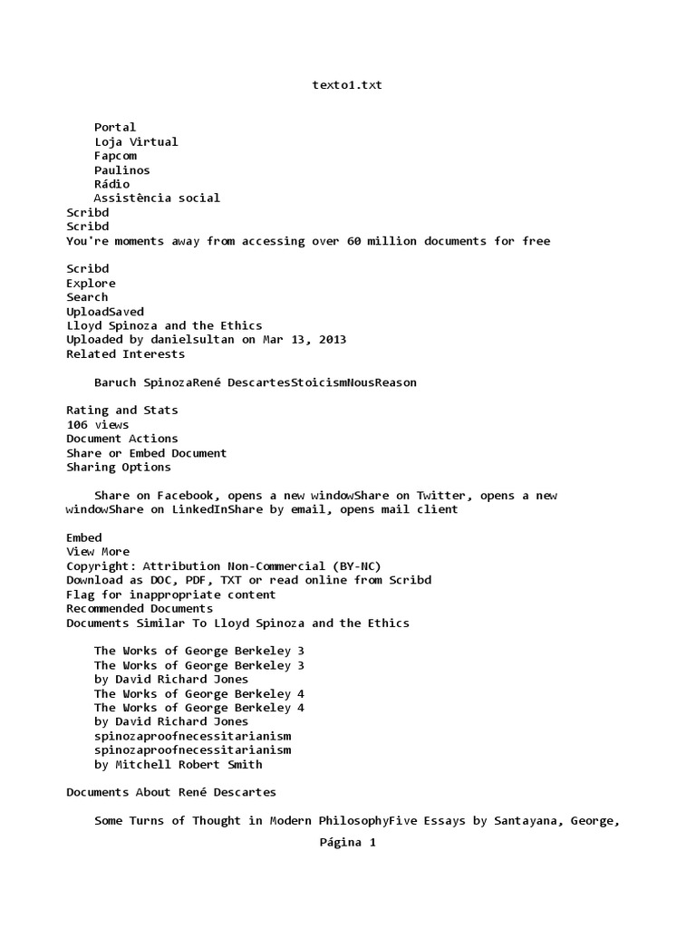 Free download program spinoza ethics curley pdf to excel