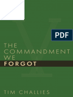 SAMPLE - The Commandment We Forgot - Tim Challies - Cruciform Press