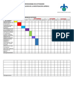 Cronograma de Actividades