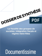La Fiscalite Des Groupes de Societes Integration Fiscale Et Regime Mere Filles 134