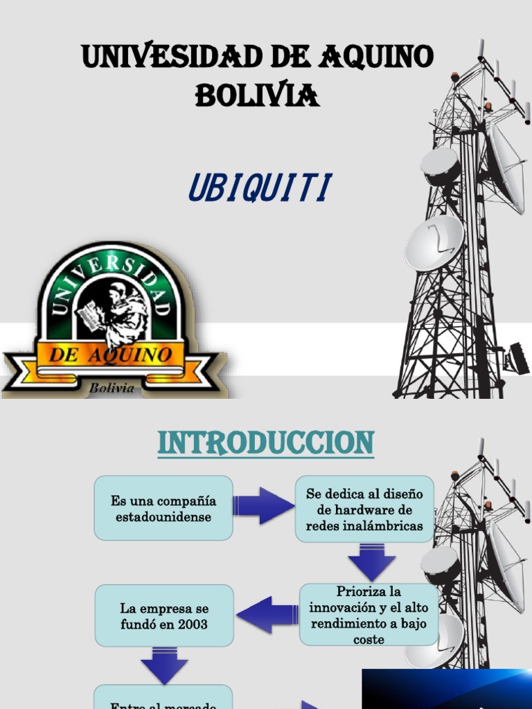 Configuración de Antena Ubiquiti | PDF | Telecomunicaciones ...