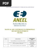 Manual de Controle Patrimonial Do Setor Elétrico - Mcpse