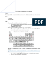 engl-218g how to calculate molar mass  1   1 