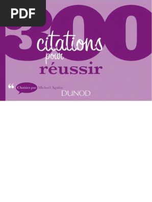 300 Citations Pour Reussir Pdf