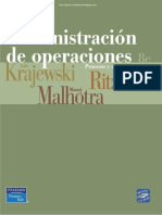 Administración de Operaciones - 8va Edición - Krajewski, Ritzman & Malhotra - FL PDF