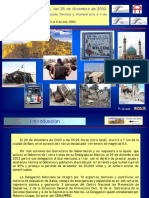 Terremoto de Bam, Irán, Del 26 de Diciembre de 2003: Delegación Mexicana de Ayuda Técnica y Humanitaria A Irán