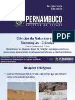 Reconhecer Os Diversos Tipos de Relações Ecológicas 