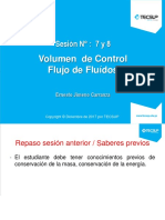 Mecanica de Fluido - Sesion 7 y 8 - Flujo de Fluidos (1) Tecnologia Mecanica Electrica