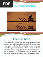 Chefia e Liderança