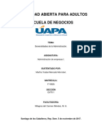 Tarea I de Administracion I