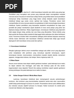 Kecerdasan Sosial Pdf