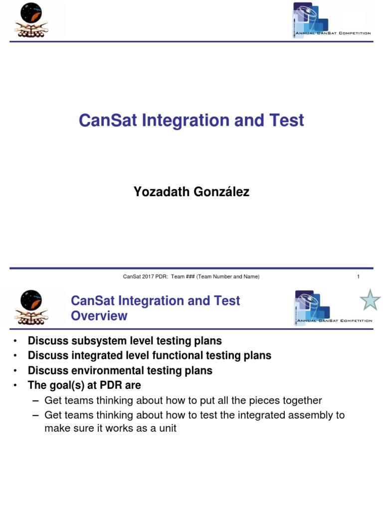 Cansat 2018 PDR Outline v1.1 | PDF | Unmanned Aerial Vehicle | Engineering