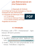 4.1 e 4.2 e 4.3 e 4.4 - Condução Bidimensional em Regime Est