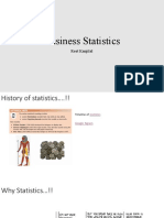 Business Statistics 18 19 Nov 2017