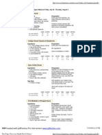 Recipes PDF All