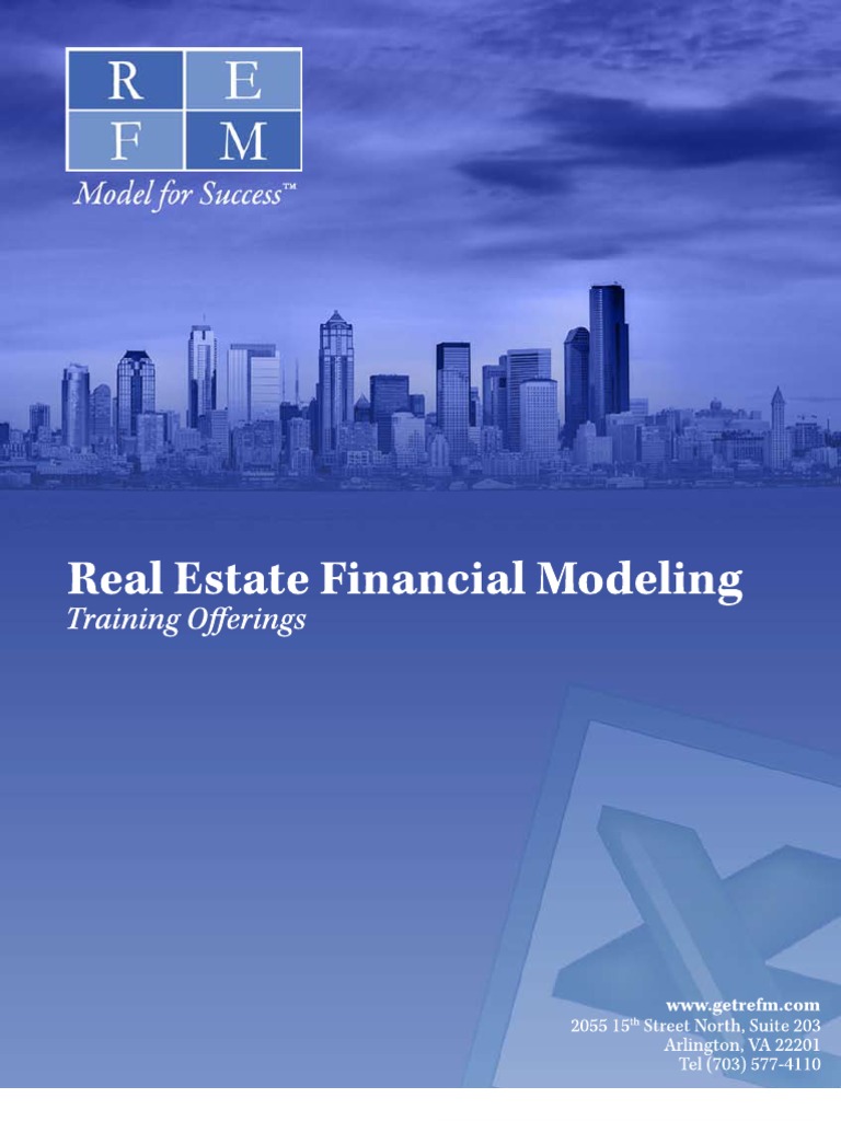 Real Estate Financial Modeling Training | PDF | Internal Rate Of Return ...