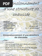 Dimensionnement D'une Structure de Corps de Chaussée