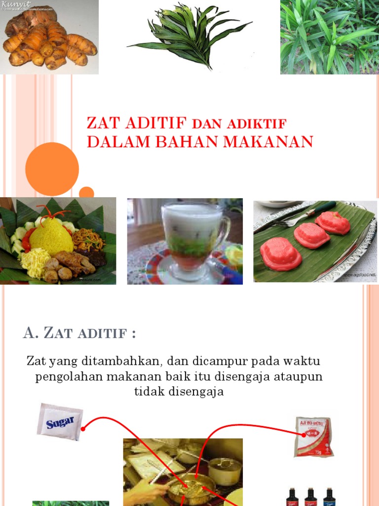 Zat Aditif Dan Adiktif Edit