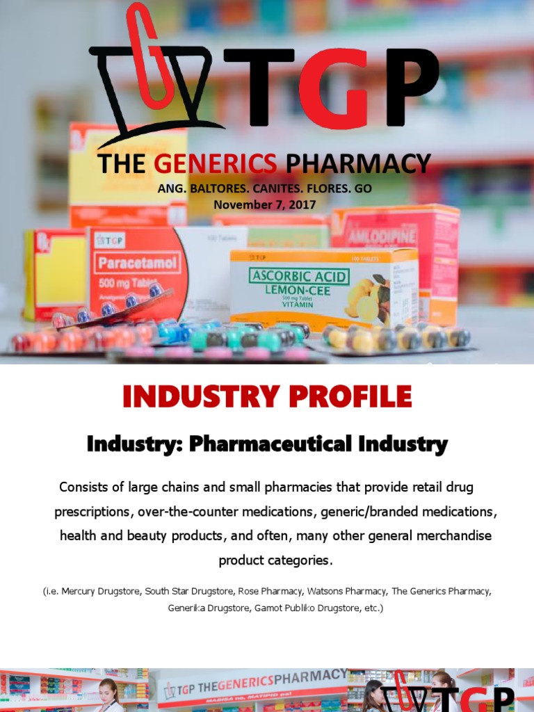 Case 4 - The Generics Pharmacy | Pharmacy | Pharmaceutical Drug
