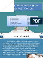 Asuhan Keperawatan Pada Pasien Post Partum