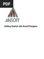 Ansoft Designer教程 PDF