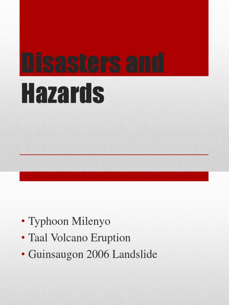 Disasters And Hazards Download Free Pdf Basic Meteorological