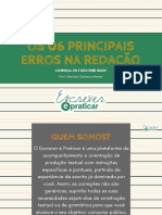 6 erros redação corrigir