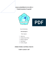 Makalah Teknik Komunikasi Terapeutik Jiwa Benar