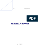 Analiza Valorii Totolici Sofia PDF