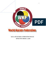 WKF Competition Rules 2018